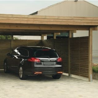 Carport en bois modern exteriorliving